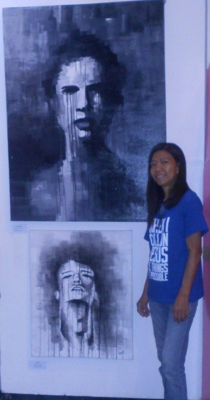 Me and a Dieg Mendoza artwork